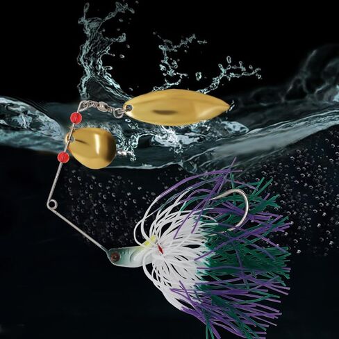 SUPERTHEO Fishing Lure Set Fishing Spoons Frog Lures Soft Hard Metal Lure Crank Popper Minnow Pencil Jig Hook for Trout Bass Salmon with Tackle Box in Kuwait