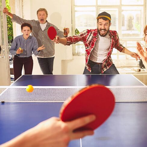 حقيبة مجداف بينج بونج مقاس 27.94 سم × 17.78 سم من باتيكل، حافظة مضرب تنس الطاولة، حقيبة حاوية بغطاء ناعم على شكل قرع للملحقات الرياضية، أسود in Saudi Arabia