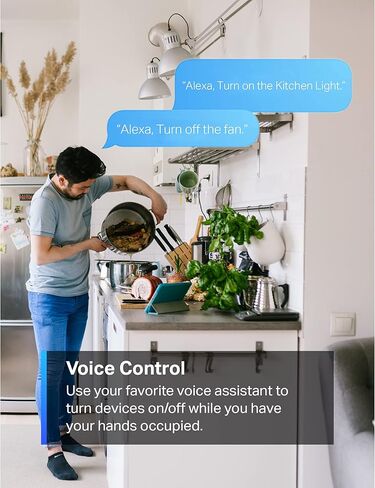 TP-Link Tapo Smart Plug Mini 15A، قابس Wi-Fi للمنزل الذكي، إعداد سهل للغاية، متوافق مع Alexa وGoogle Home، لا يتطلب محور، معتمد من UL، 2.4G WiFi فقط، أبيض، Tapo P105 (4 عبوات) in Kuwait