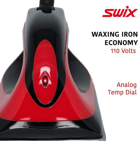 SWIX T77 Economy Waxing Iron for Alpine and Nordic Skis, Snowboard | 110V 1000 Watt Wax Iron with Temperature Adjustment in Saudi Arabia