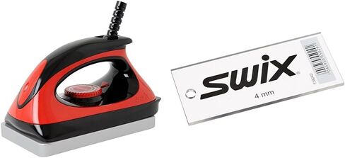 SWIX T77 Economy Waxing Iron for Alpine and Nordic Skis, Snowboard | 110V 1000 Watt Wax Iron with Temperature Adjustment in Saudi Arabia