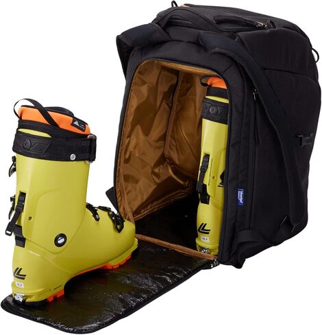 Thule RoundTrip Boot Backpack, Black/Wood Thrush, 45L in Saudi Arabia