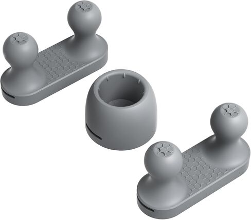 حامل التزلج المغناطيسي BougeRV، حامل على الجليد لحماية طلاء السيارة، قضيب صيد متعدد الوظائف/سلاح ناري/حامل دراجة للوقوف مؤقتًا على جانب السيارة، يتضمن حزامًا للتخزين in Kuwait