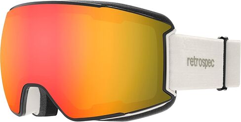 Retrospec Zenith Ski Goggles - Snowboard Goggles for Men, Women, Boys & Girls - 100% UV Protection, Anti-Fog Snow Goggles in Kuwait