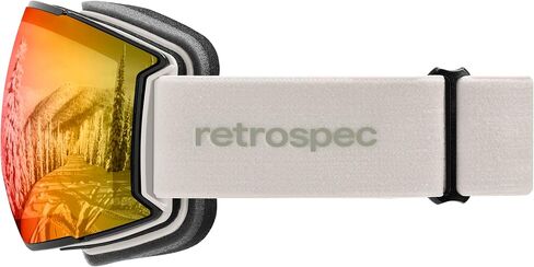 Retrospec Zenith Ski Goggles - Snowboard Goggles for Men, Women, Boys & Girls - 100% UV Protection, Anti-Fog Snow Goggles in Kuwait