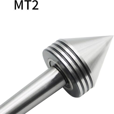 MT1 Tailstock 60 Degree Rotary Bearing Live Revolving Lathe Centers MT2, Woodworking Morse Tapered Heavy Duty Center (External Rotation Type) (MT1) in Saudi Arabia
