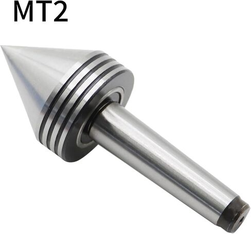 MT1 Tailstock 60 Degree Rotary Bearing Live Revolving Lathe Centers MT2, Woodworking Morse Tapered Heavy Duty Center (External Rotation Type) (MT1) in Saudi Arabia