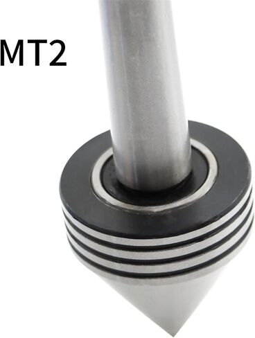 MT1 Tailstock 60 Degree Rotary Bearing Live Revolving Lathe Centers MT2, Woodworking Morse Tapered Heavy Duty Center (External Rotation Type) (MT1) in Saudi Arabia