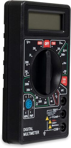 جهاز اختبار رقمي متعدد الوظائف من بيلفا BAMMD1. يمكن اختبار جهد التيار المستمر، جهد التيار المتردد، التيار المستمر، المقاومة، الترانزستور، واختبارات الصمام الثنائي in Kuwait