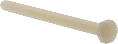 Prime-Line 9097505 Hex Head Cap Screws, 1/4 in-20 X 3 in, Nylon (10 Pack) in Saudi Arabia