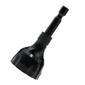 Deburring External Chamfer Tool with Tungsten Carbide Blade, Deburring Drill Bit Remove Burr Tools Quick Release 1/4-inch Hex Shank Fits for Repairing Damaged Bolts 1/8"- 3/4" (3mm-19mm)