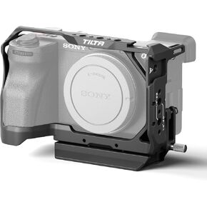 Tilta Camera Cage Compatible with Sony a6700 Lightweight Kit - Black | Mount Accessories | Custom Designed | ARCA Ready | Compatible | NATO TOP Handle | TA-T54-A-B