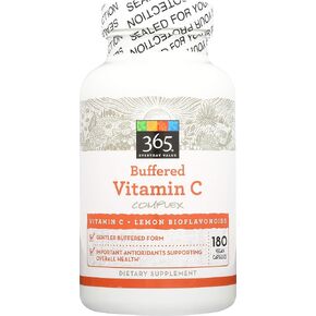 365 Everyday Value, Buffered Vitamin C Complex, 180 ct