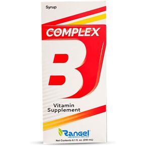 Rangel Complejo B Suplemento Vitamínico, 8.1 Fl Oz (Pack of 1), Yellow