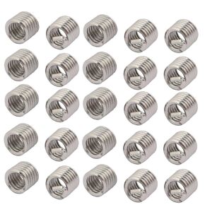 uxcell 1/4-20 304 Stainless Steel Helical Coil Wire Thread Insert 25pcs
