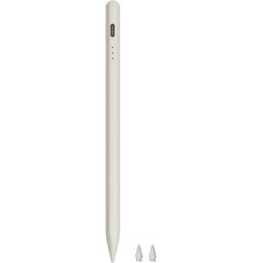 قلم iPad الجيل الأول، 2023 ترقية قلم Apple Pencil 5-10 دقائق شحن فائق السرعة قلم iPad مع رفض راحة اليد، حساسية الإمالة، دقة مثالية للبكسل، قلم Apple لجهاز iPad Pro/Air/Mini 2018-2023 in Kuwait