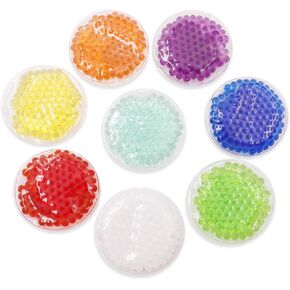 Ice Pack for Kids Injuries, Kids Ice Pack wit, Gel Cold Pack Toddler Ice Pack, Kid's Pain Relief, Fever, Wisdom Teeth, First Aid and Head, Neck, Arms, Legs Injuries,8 Pcs