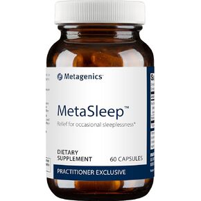 Metagenics - MetaSleep - Dual-Phase Melatonin with Kava Sleep Supplement - 60 Capsules (Pack of 1)