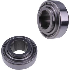 2 Pcs Agricultural Bore Bearings 7/8" Hex Bore AE29876 AA28271 205KRR2 Compatible with John Deere Baler Models 327, 328, 338, 342, 346, 347, 348, 349T, 359T, 456, 456A, 459T, 466, 468 in Saudi Arabia