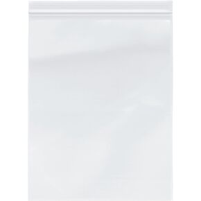 Plymor 10" x 13" (Pack of 50), 6 Mil Industrial Duty Zipper Reclosable Plastic Bags