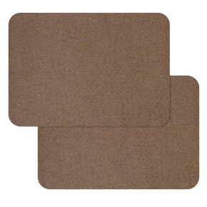 Lusofie 2 Pcs Canvas Repair Patch Self-Adhesive Fabric Repair Patch 11 X 8inch Waterproof Canvas Repair Kit for Sofas, Tents, Furniture, Car Seats, Lounge Chairs, Awnings (White)