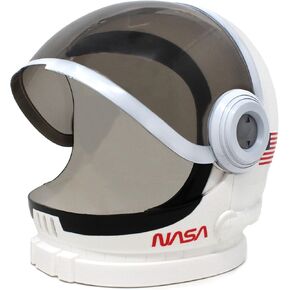 Astronaut Helmet for Kids with Movable Visor, Space Birthday party supplies, School Classroom Dress Up, Pretend Role Play Accessory Toy Set, Halloween Chritsmas Ideal Gift