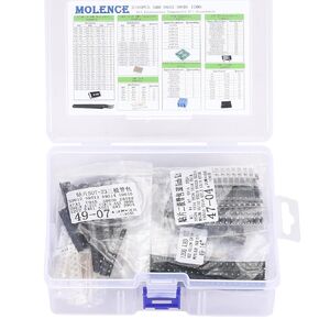 3194PCS SMD 0603 0805 1206 DIY Electronics Components Kit Assortment, Resistor, Capacitor, LED, PCB, Diode, Transistor, Potentiometer for Arduino UNO MEGA2560 Raspberry Pi MCU