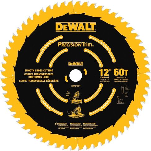 DEWALT 12 in. 60T Finish Saw Blade (DWA11260) in Kuwait
