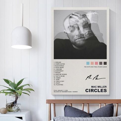 Mac Miller Poster The Divine Feminine Poster Landscape Photo Landscape Print Poster Home Bathroom Bedroom Office Living Room Decor Canvas Poster Unframe:12x18inch(30x45cm) in Saudi Arabia
