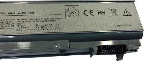 GHU New Battery 58Wh Compatible with Dell Latitude Laptops E5400 E5410 E5500 E5510 Replacement for Part # RM661 KM970 RM649 MT322 PW640 KM668 KM752 KM970 WU841 T749D KM760 KM742 5200 mAh in Saudi Arabia