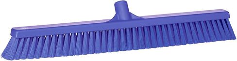 Vikan, Blue Broom,Push,Soft,24",PP/PBT, 3199 in Saudi Arabia