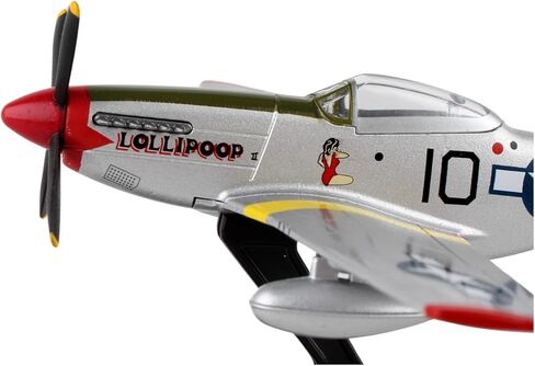 Daron Worldwide Trading P-40 Warhawk Hell's Angels 1:90 Vehicle, Brown , Black, Medium in Saudi Arabia