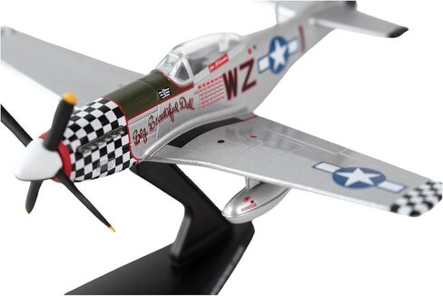 Daron Worldwide Trading P-40 Warhawk Hell's Angels 1:90 Vehicle, Brown , Black, Medium in Saudi Arabia