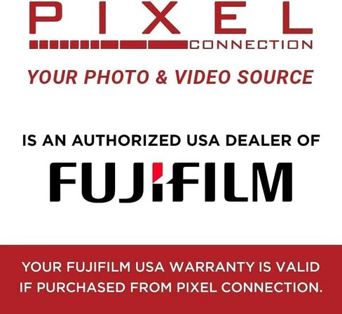 هيكل كاميرا Fujifilm X-H2 بدون مرآة بمستشعر المحاصيل - أسود مع حزمة متقدمة، حافظة عدسة فاخرة - LC6، بطاقة Lexar 64GB SDX، مجموعة تنظيف البكسل والمزيد in Kuwait