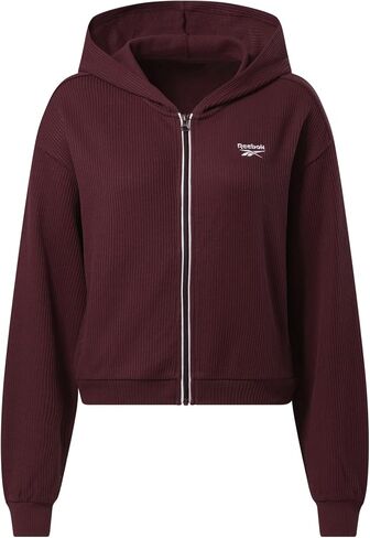 Reebok Women's Identity Energy Waffle Fullzip Sweatshirt in Saudi Arabia