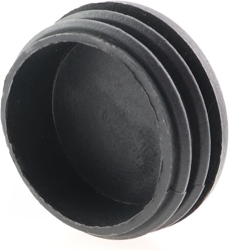 16PCS 1 Inch Black Plastic Round Head Tube Plug Tube End Cap Chair Furniture Closure Cover Foot Pad Furniture Decorative Plug Suitable for Table Chair Ladder Shelves Fence Railings in Kuwait