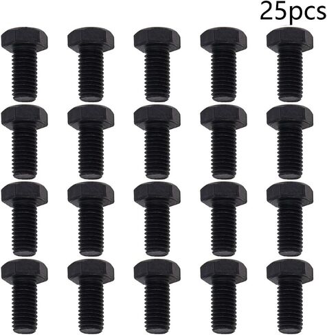 Aicosineg 5Pcs M10x75mm Carbon Steel Grade 8.8 External Hex Head Screw Bolts Metric Thread Hexagon Bolts Fastener Bolts for Hardware Furniture Industry Machinery Black 3.21x0.62inch in Kuwait