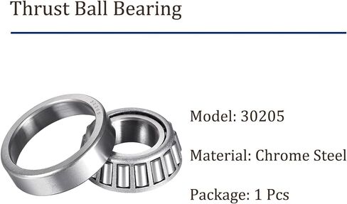 30205 Tapered Roller Bearing - [25mm x 52mm x 17mm] Chrome Steel Bearing for Conveyor System Use in Saudi Arabia
