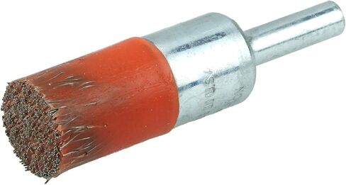 فرشاة نهاية سلكية مجعدة مغلفة من Weiler 35535 1/2 بوصة، حشو فولاذي 0104 بوصة، مصنوعة في الولايات المتحدة الأمريكية (عبوة من 10 قطع) in Saudi Arabia