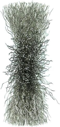 Weiler 16973 3" Crimped Wire Wheel, 014"Stainless Steel Fill, 1/2"-3/8"Arbor Hole, Made in The USA (Pack of 10) in Saudi Arabia