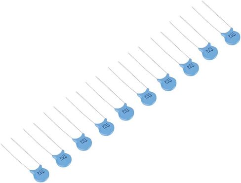مجموعة مكثفات سيراميك 0.1 فائق التوهج 100nF 1000V، مجموعة متنوعة من مكثفات شرائح السيراميك ذات الجهد العالي 50 قرصًا، سعة in Saudi Arabia