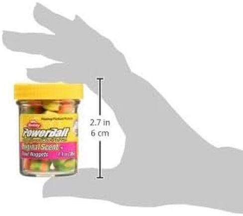Berkley PowerBait Power Nuggets Captain America,White and Blue, 1.1 oz in Kuwait