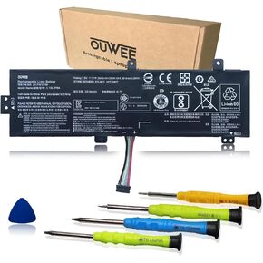 OUWEE L18L4P71 Laptop Battery Compatible with Lenovo ThinkPad X1 Yoga 4th 5th Gen/X1 Carbon 7th 8th Gen Serie 02DL004 SB10K97642 02DL005 L18M4P72 SB10K97643 02DL006 L18C4P71 SB10K97644 15.4V 51Wh