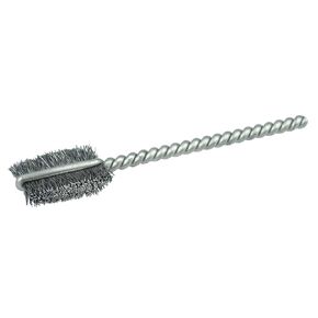 Weiler 21008 3/8" Power Tube Brush, 003" Steel Wire Fill, 9/16" Brush Length, Made in The USA (Pack of 10)