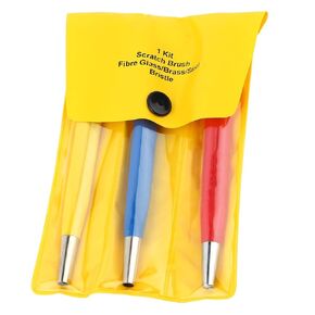 Scratch Brush Pen Set, Fiberglass, Steel, Brass, Pen Prep Sanding Brush for Removing and Rust, Jewelry, Electrical Circuit Boards and Auto Body Work