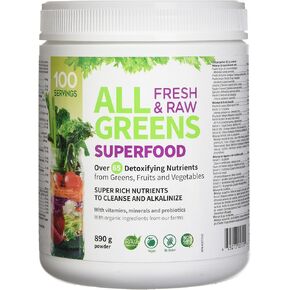 Webber Naturals ALL GREENS superfood, 890g powder