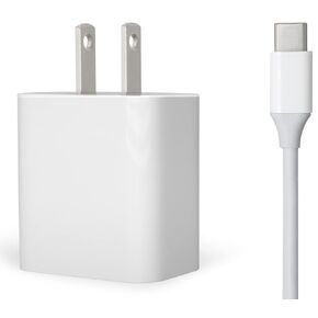 VEBNER Extra Long 30W USB-C Fast Charger and Cable Compatible with Google Products, Google Pixel Phones, Tablets and Other USB-C Devices - 17 Foot