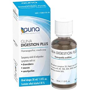 GUNA Digestion Plus Homeopathic Digestive Remedy Helps Digestion Relieves Heartburn and Sour Stomach - 1 Ounce