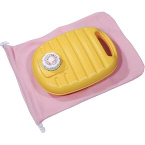 Iwatani Japanese Premium Hot Water Bottle with Soft Fleece Cover - 2.8L, Hot Water Bag, Large capacity, Hot Water Bottles for Bed, Heat Preservation, Keep the Body Warm, Dry and Comfortable.