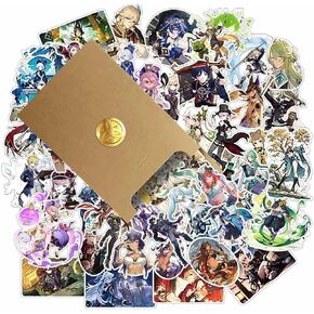 Genshin Impact Stickers 100pcs and 12pcs of Latest Sumeru Characters Waterproof for Laptop Bottle Skins and Decals Surprise Gift for Fans Travelers